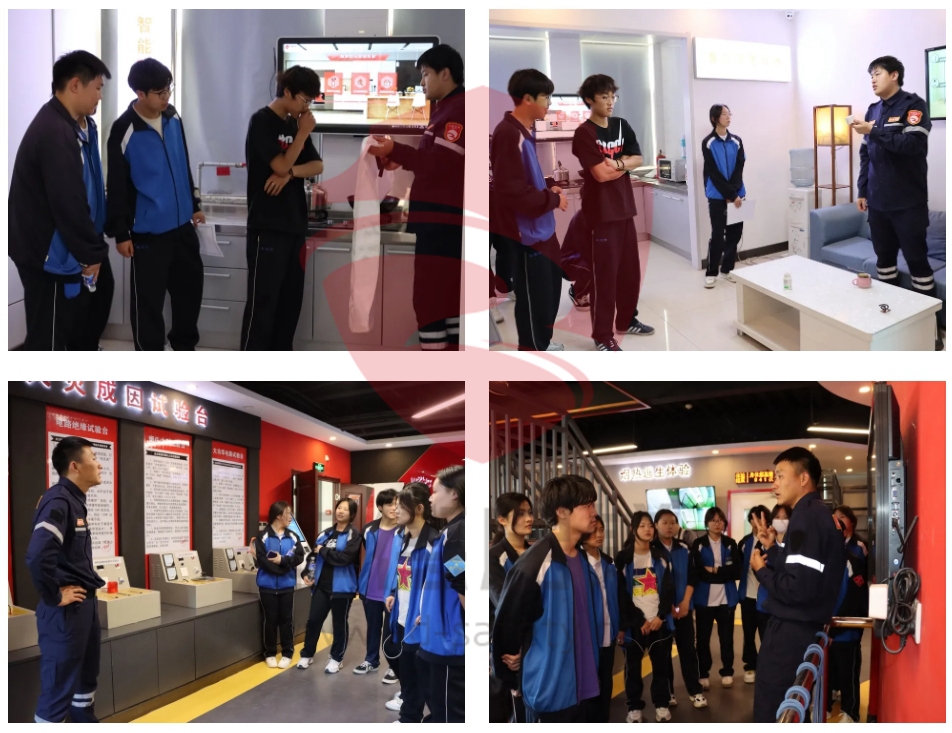 北京供销学校在中德启锐开展全市中小学生安全教育体验活动