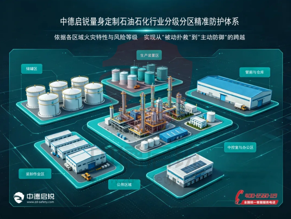 石油石化行业“一区一策”火灾精准防护方案