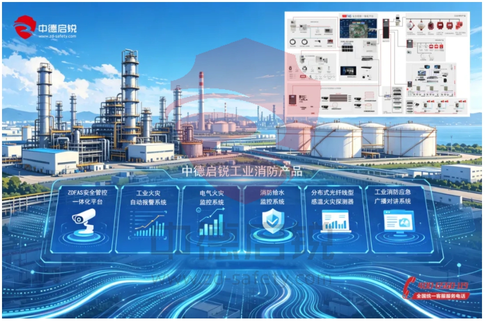 一站式石油石化消防解决方案：从硬件到平台，全链条守护能源安全