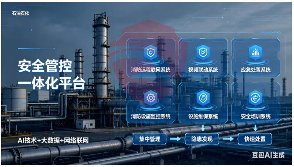 一站式石油石化消防解决方案：从硬件到平台，全链条守护能源安全