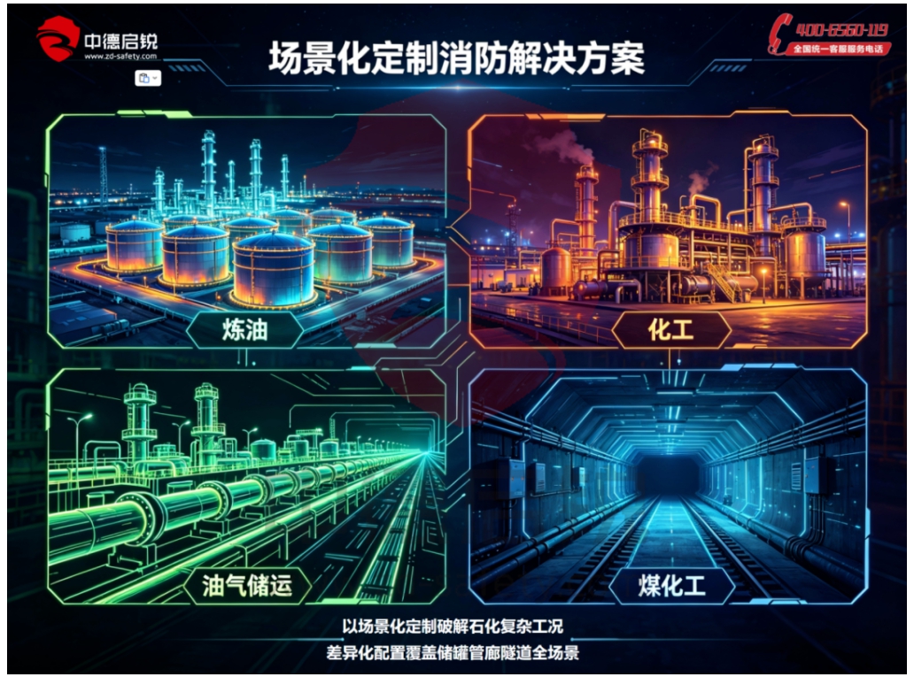 一站式石油石化消防解决方案：从硬件到平台，全链条守护能源安全